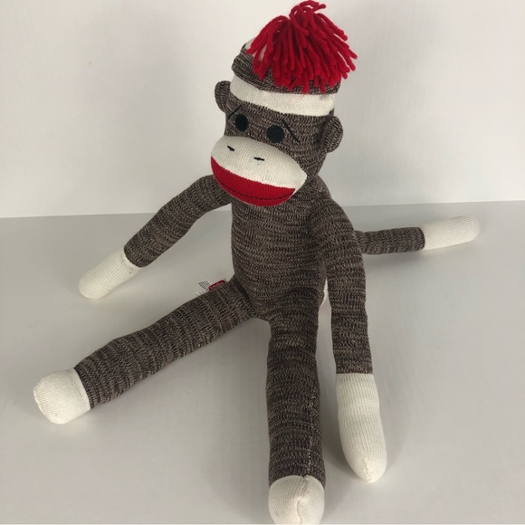 Sock Monkey Schylling Stuffed Toy - Picture 7 of 7